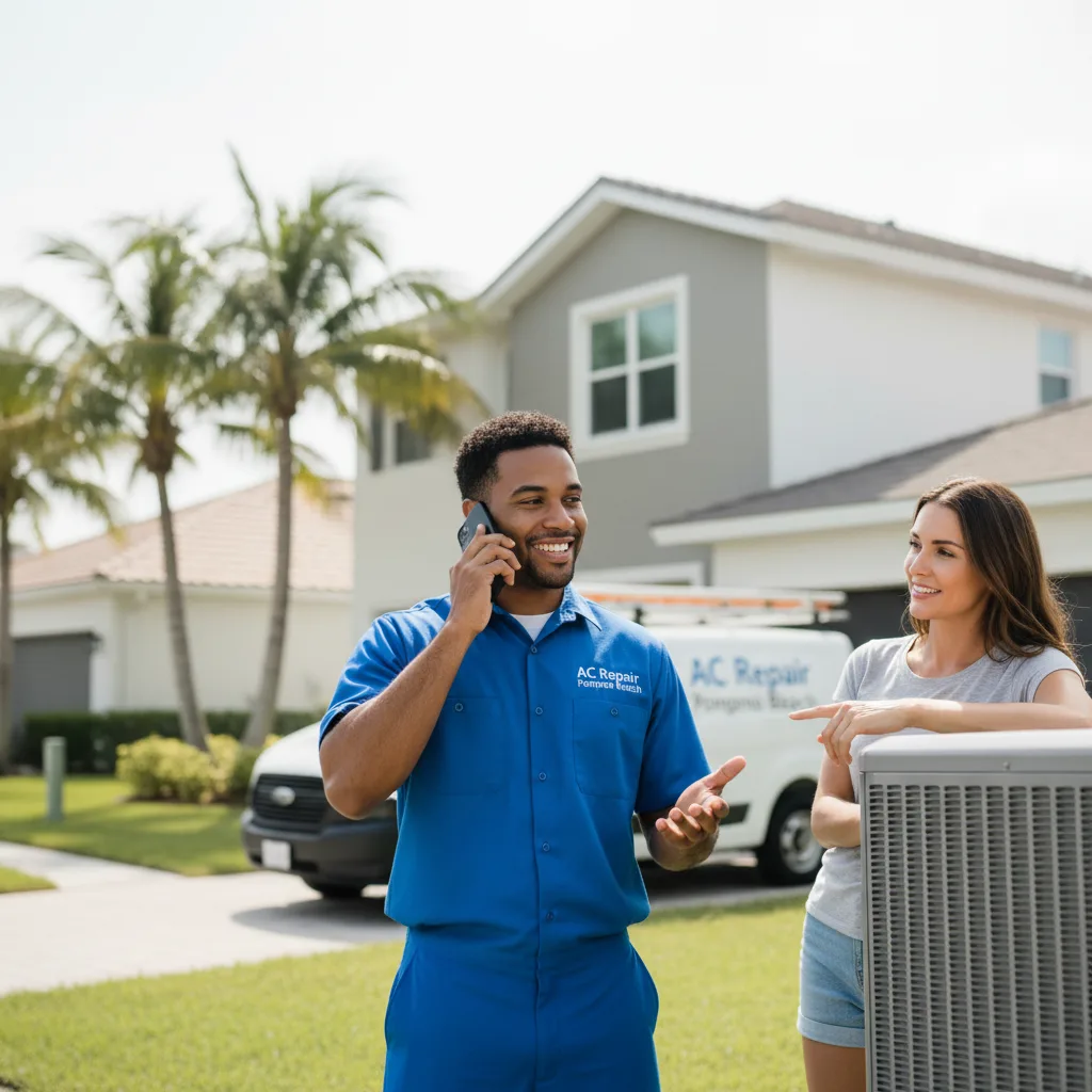 AC Repair Pompano Beach customer support in Scarbro